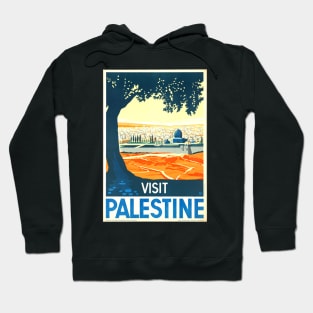 Retro poster - pub - vintage - Palestine - Hoodie